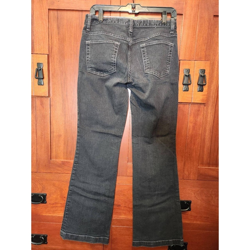 Gap Jeans Faded Black Long And Lean Bootcut Stretch Everyday Women's 6 Regular - Picture 3 of 6